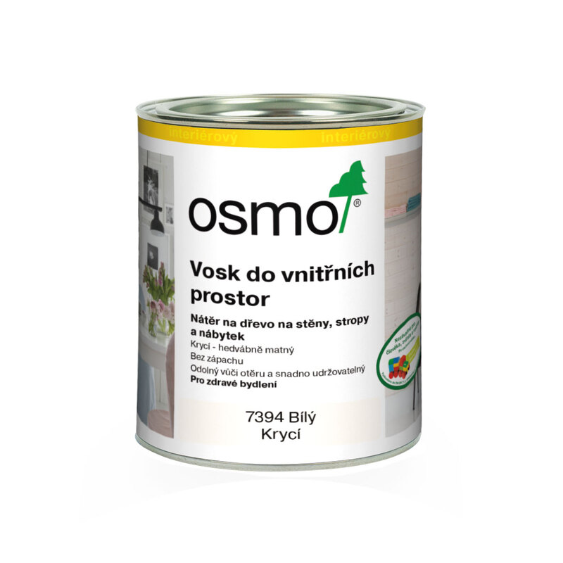 7394 Vosk bílý krycí 0,75 l